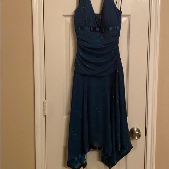 City Triangles Halter Top Formal Dress - Picture 2 of 5